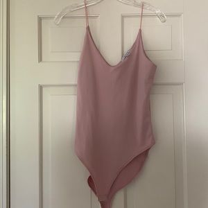 Gaze light pink bodysuit
